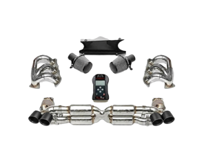 Fabspeed Supersport Performance Exhaust Package RACE Satin Black. Porsche 997.2 Turbo / Turbo S - FSPOR9972TSHDR, FSPOR9972TCOMPAI, FSPOR9972TET, FSPOR9972TCB, FSPOR9972TSSRXB, FSPOR9972TQDTB
